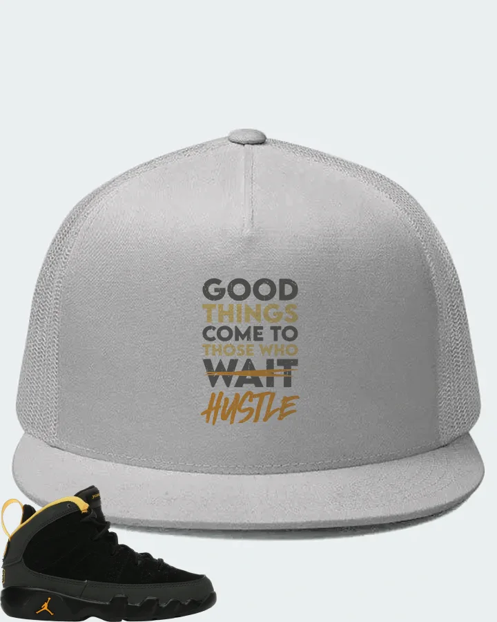 Jordan 9 Retro Sneaker Matching White Hat - Good Things Come