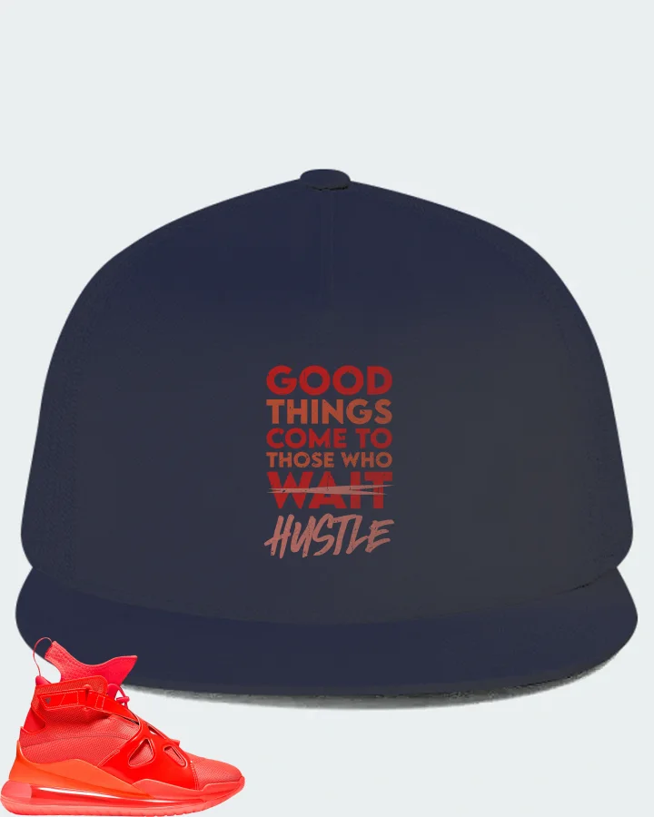 Jordan Air Latitude 720 Sneaker Matching Navy Hat - Good Things Come