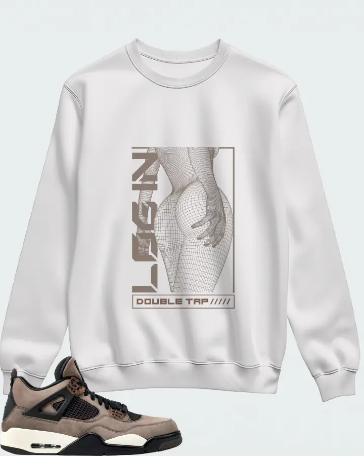 Sweatshirt in White
