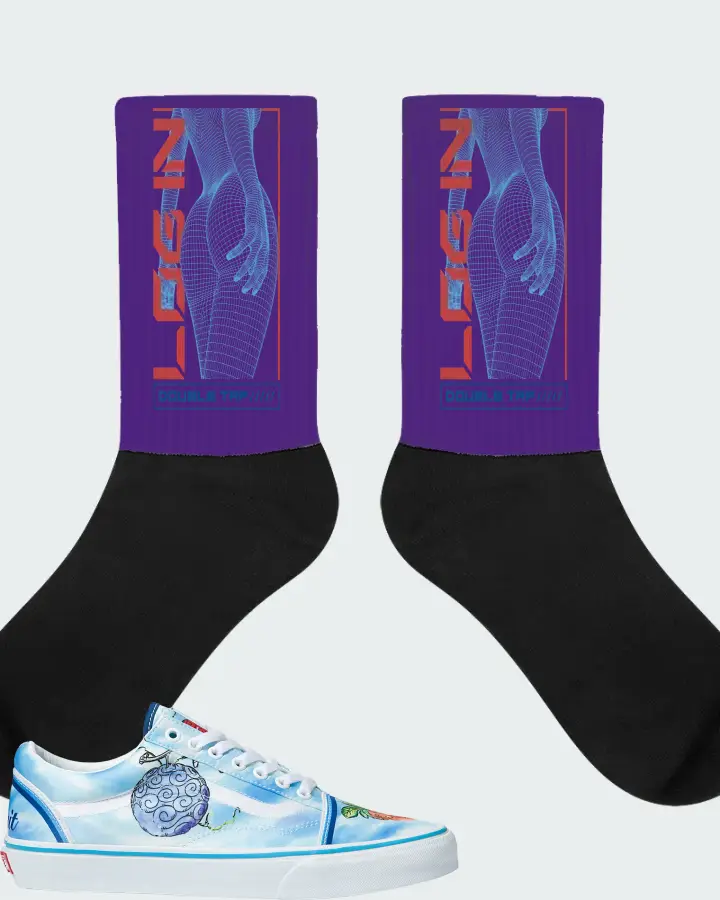 Socks in Purple