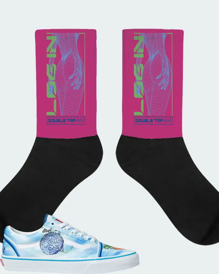 Socks in Berry
