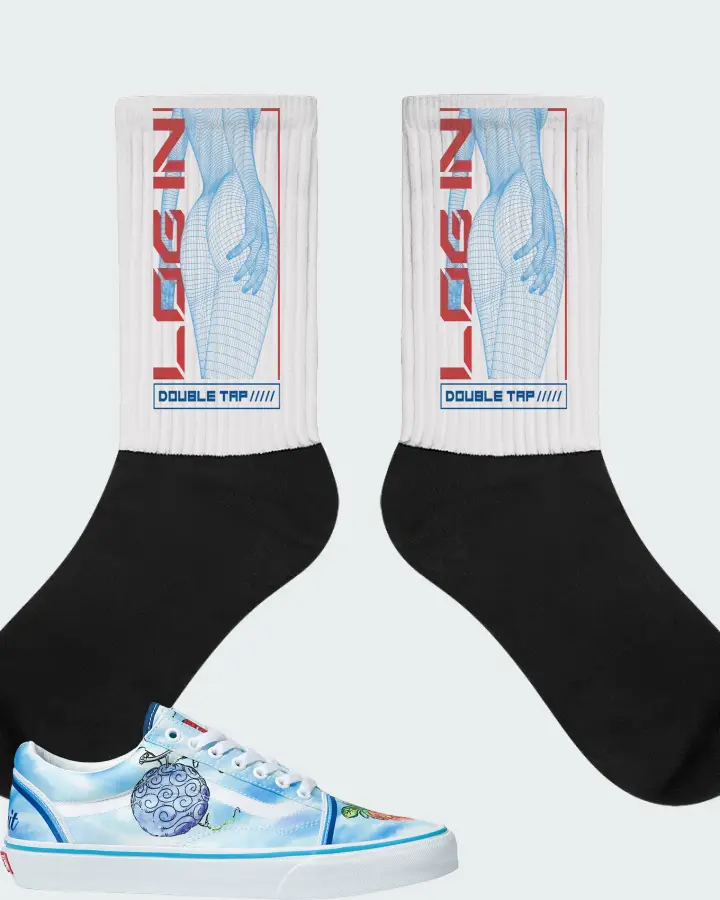 Socks in White