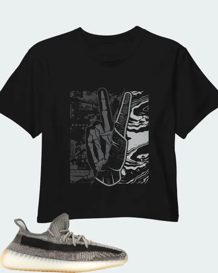 Yeezy Boost 350 V2 Zyon Matching Crop Top