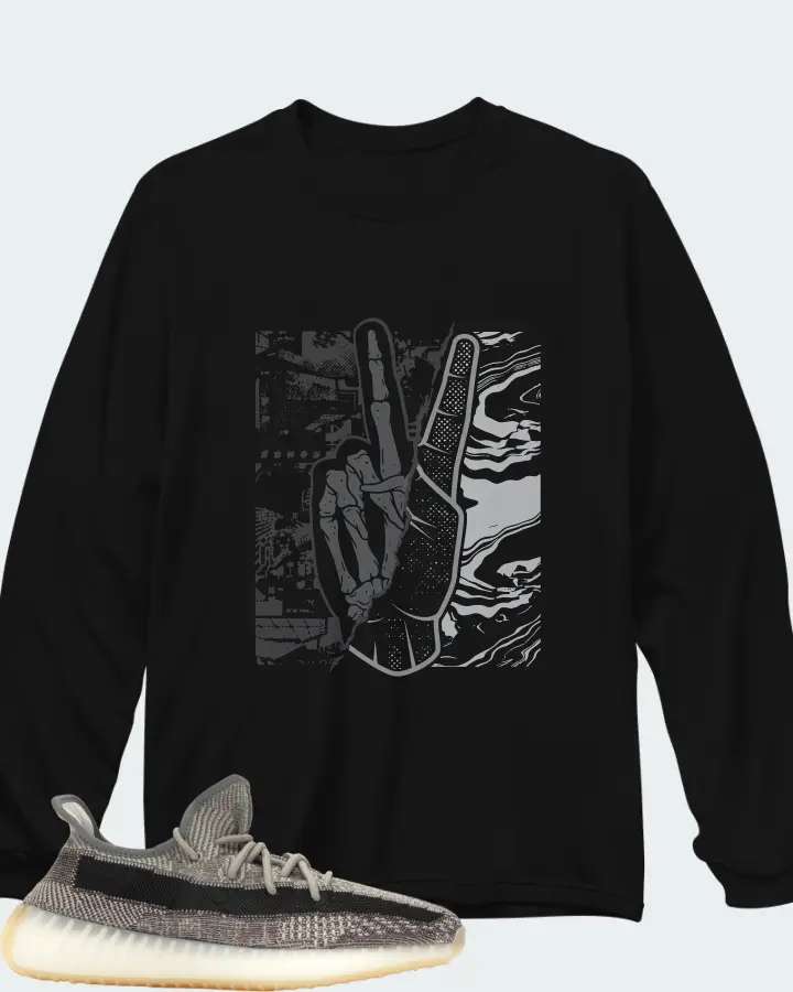Yeezy Boost 350 V2 Zyon Matching Long Sleeve T-Shirt