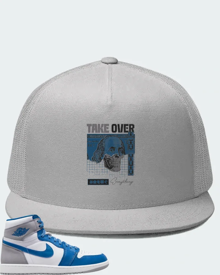 Jordan 1 Retro High OG Sneaker Matching White Hat - Take Over