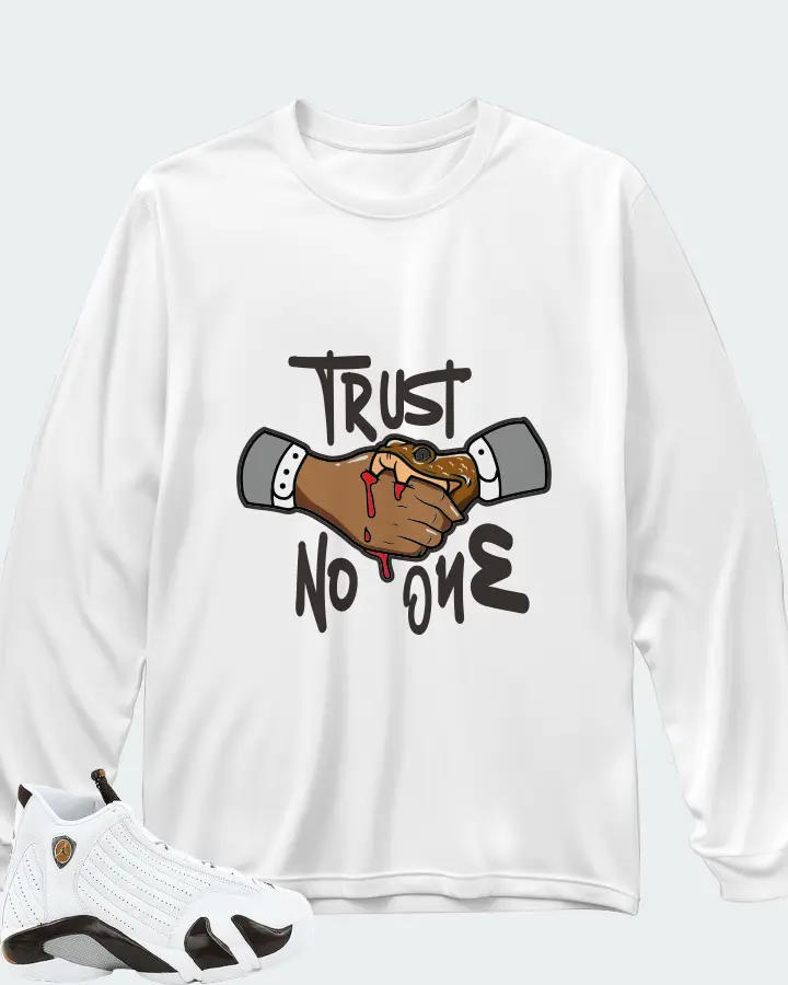 Long Sleeve T-Shirt in White