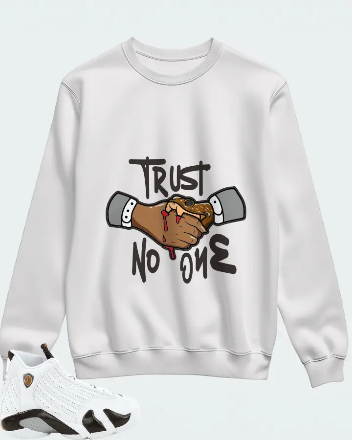 Sweatshirt in White