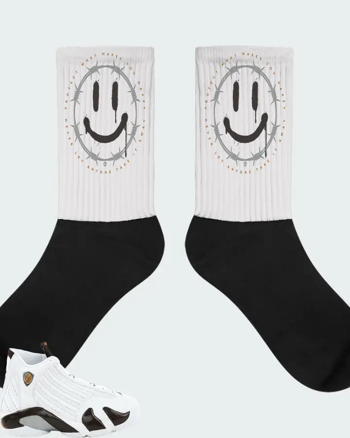 Socks in White