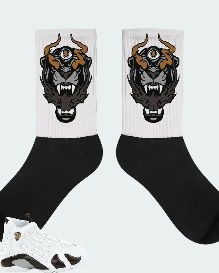 Socks in White