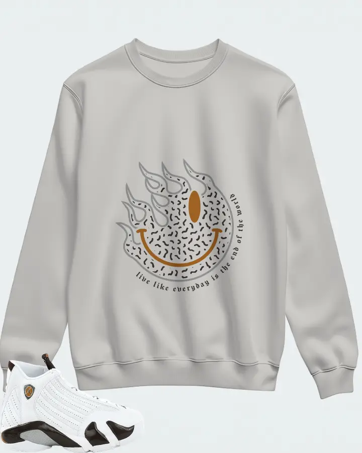 Sweatshirt in Grey