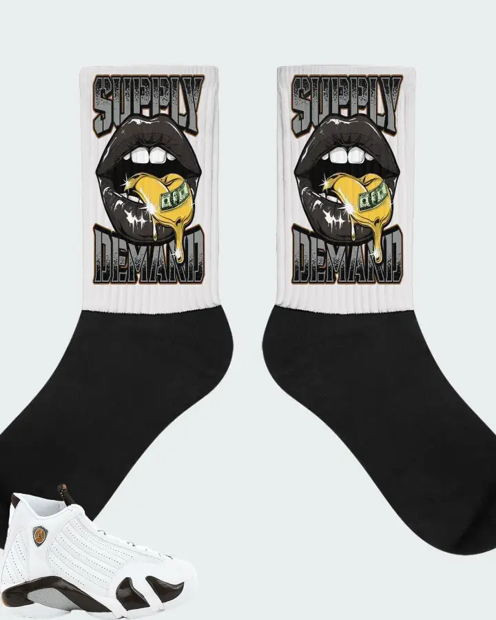 Socks in White