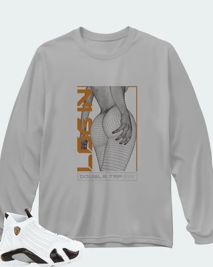 Long Sleeve T-Shirt in Grey