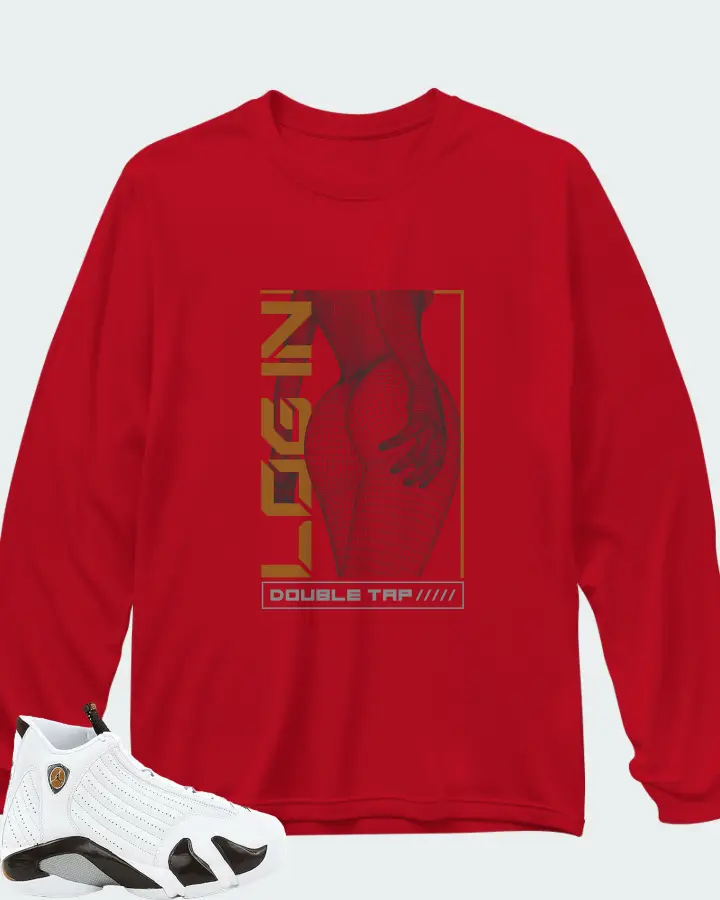 Long Sleeve T-Shirt in Red