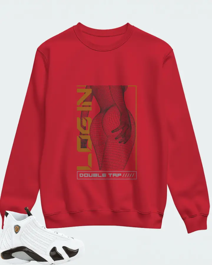 Sweatshirt in Red