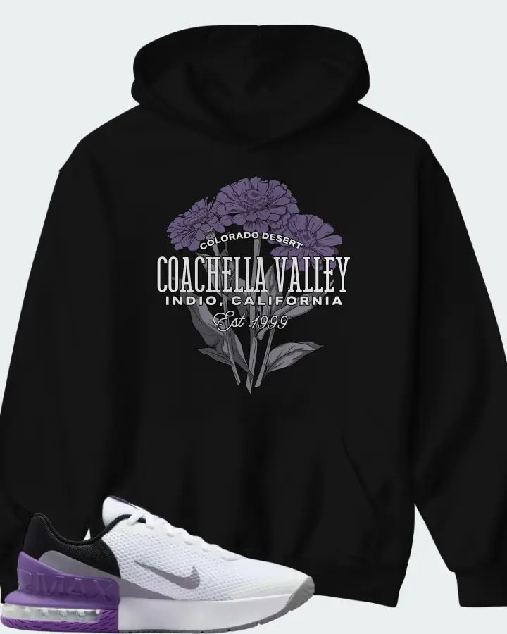 Nike Air Max Alpha Trainer 6 White Black Cement Grey Wild Grape Matching Hoodie