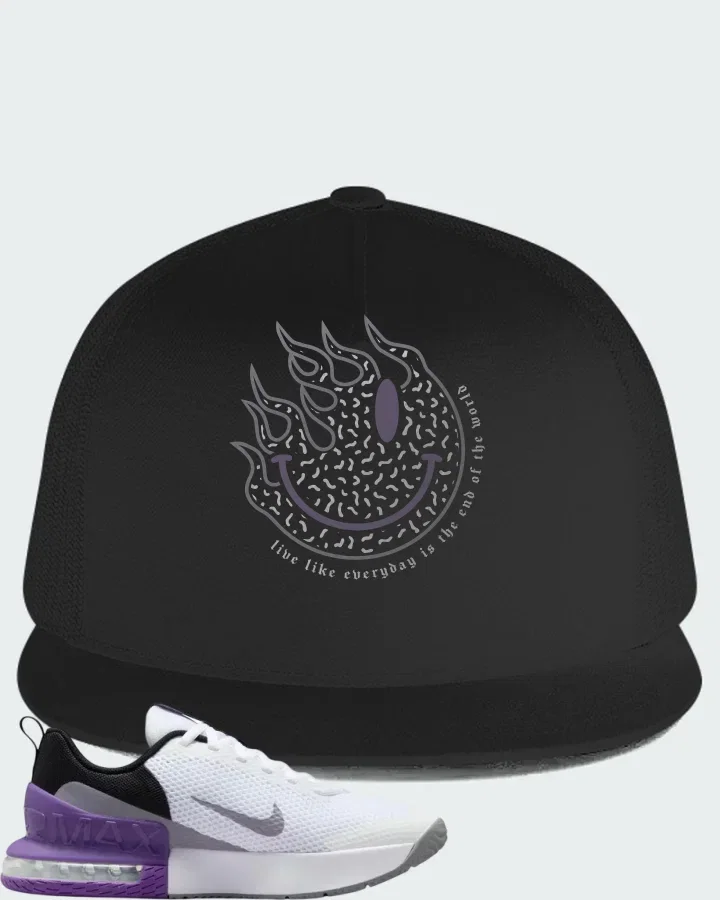 Nike Air Max Alpha Trainer 6 White Black Cement Grey Wild Grape Matching Hat