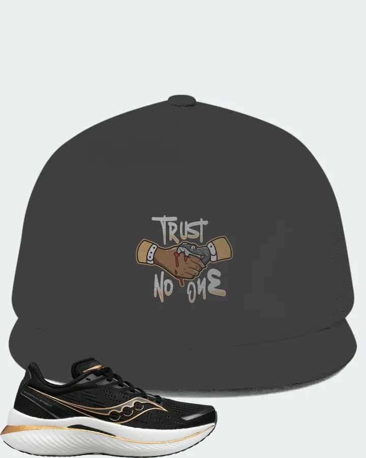 Saucony Endorphin Speed 3 Sneaker Matching Dark Grey Hat - Trust No One