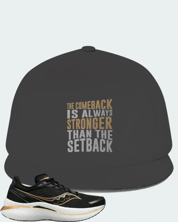 Saucony Endorphin Speed 3 Sneaker Matching Dark Grey Hat - The Comeback