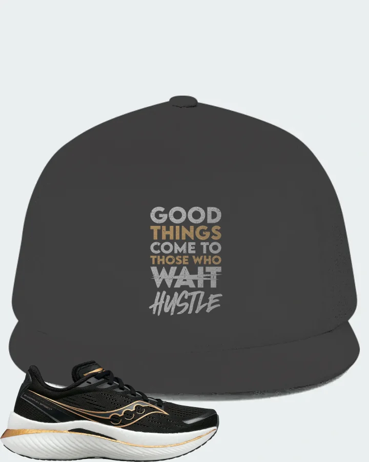 Saucony Endorphin Speed 3 Sneaker Matching Dark Grey Hat - Good Things Come