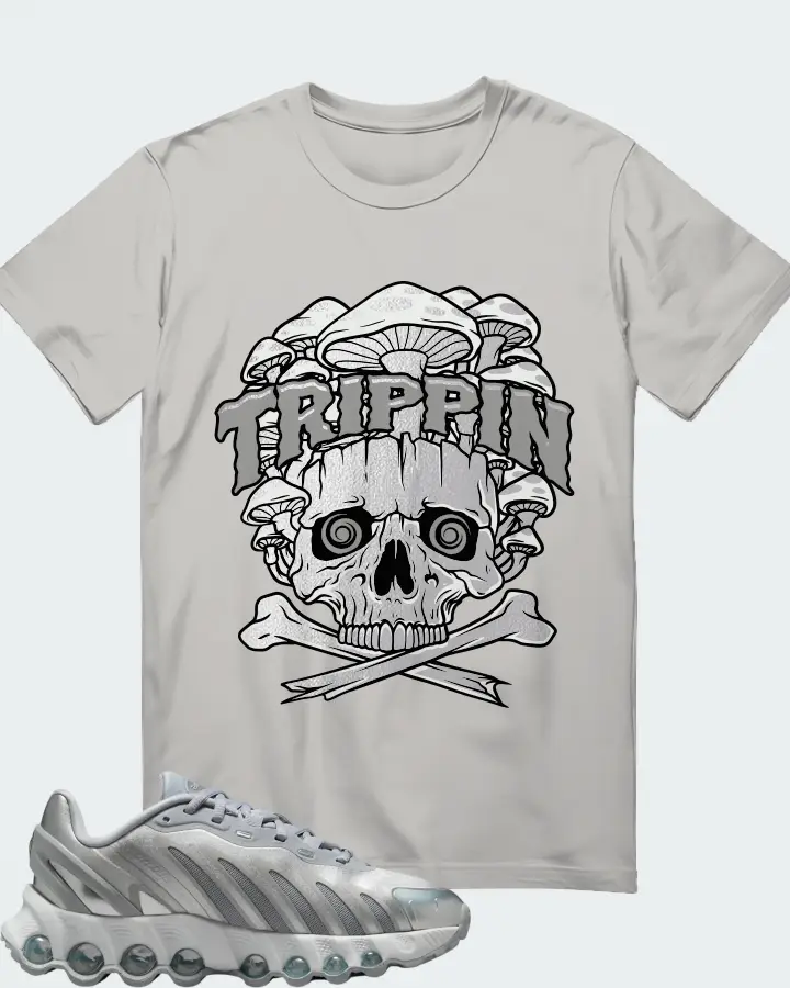 Nike Air Max DN8 Wolf Grey Metallic Silver Matching T-Shirt