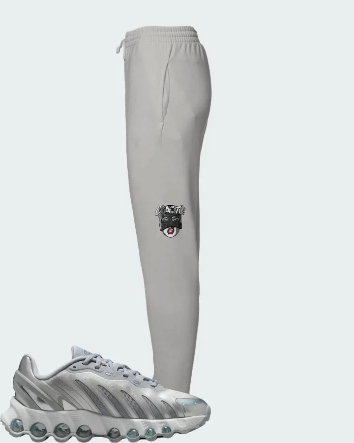 Nike Air Max DN8 Wolf Grey Metallic Silver Matching Joggers