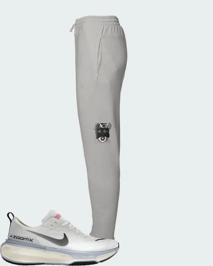 Nike Invincible 3 White Football Grey Matching Joggers