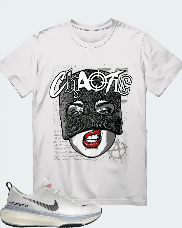 Nike Invincible 3 White Football Grey Matching T-Shirt