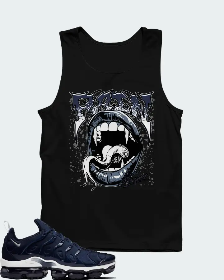 Nike Air VaporMax Plus Midnight Navy Matching Tank Top