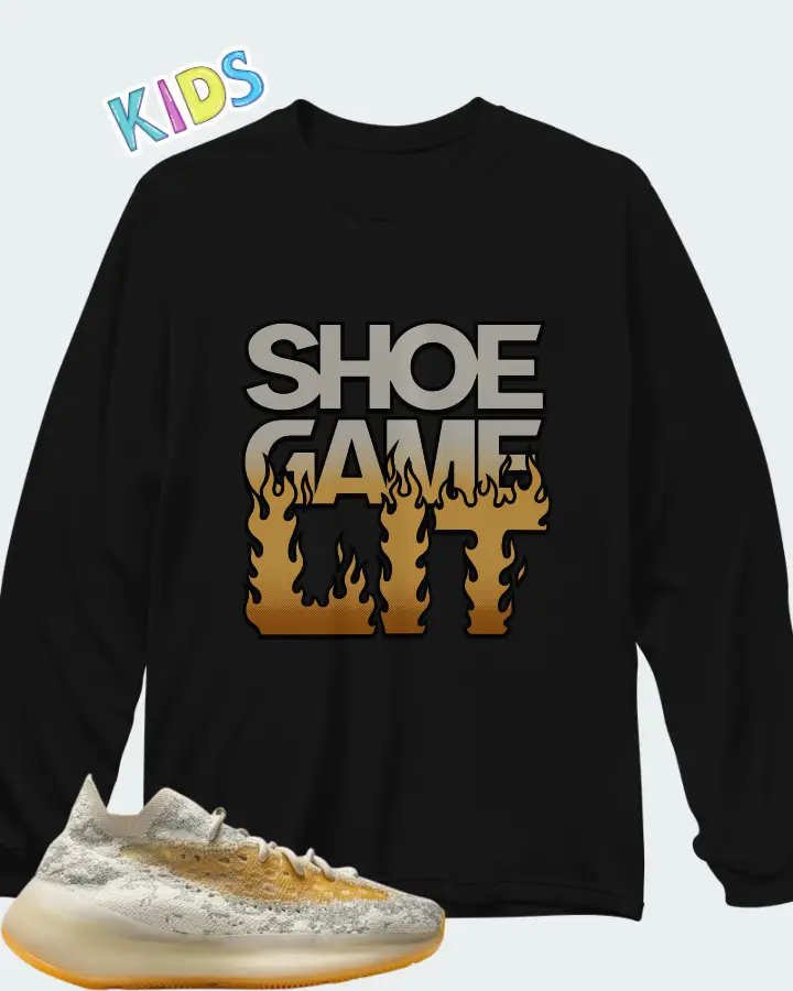 Yeezy Boost 380 Yecoraite Matching Kid's Long Sleeve T-Shirt