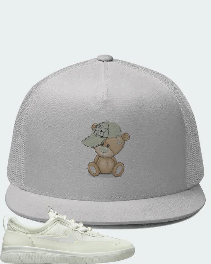 Nike SB Nyjah Free 2 Sneaker Matching White Hat - LOW KEY BEAR