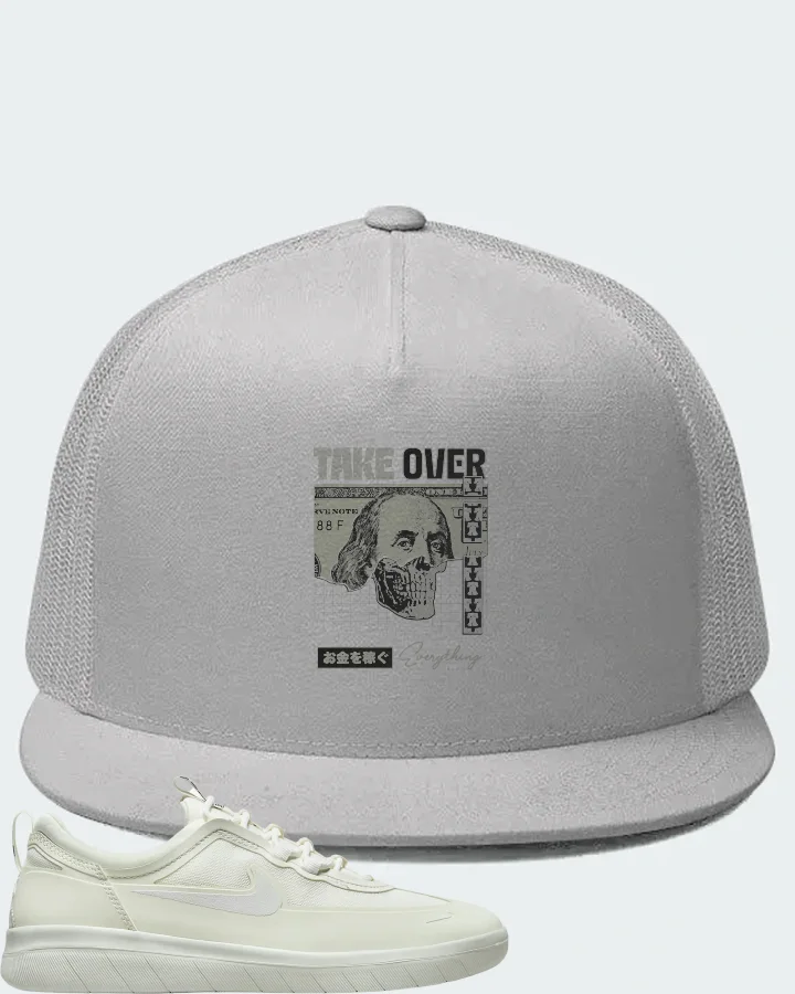 Nike SB Nyjah Free 2 Sneaker Matching White Hat - Take Over