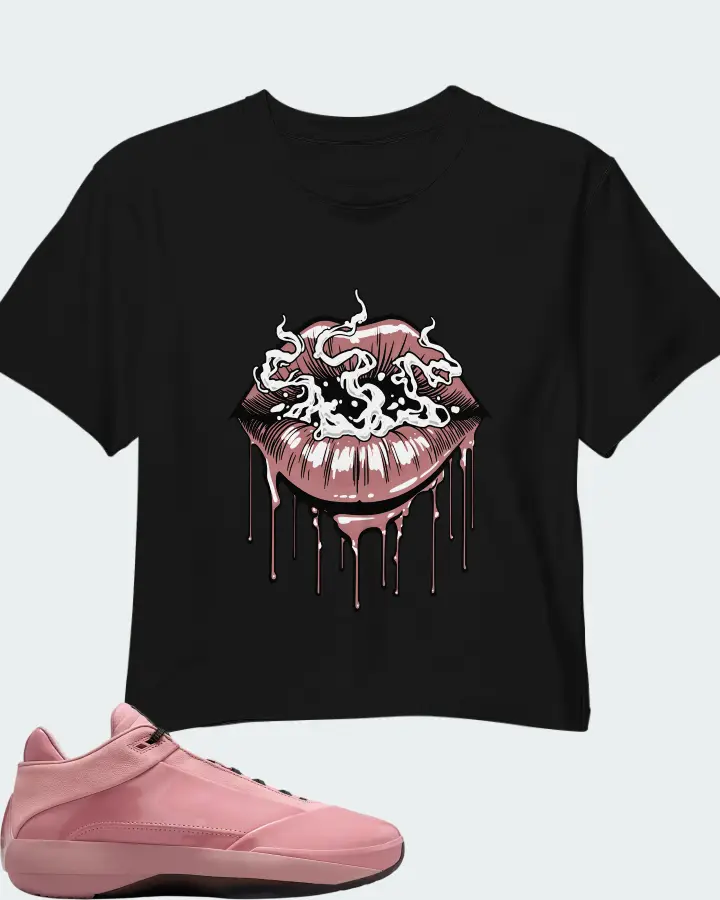 Air Jordan 40 Dusty Rose Matching Crop Top
