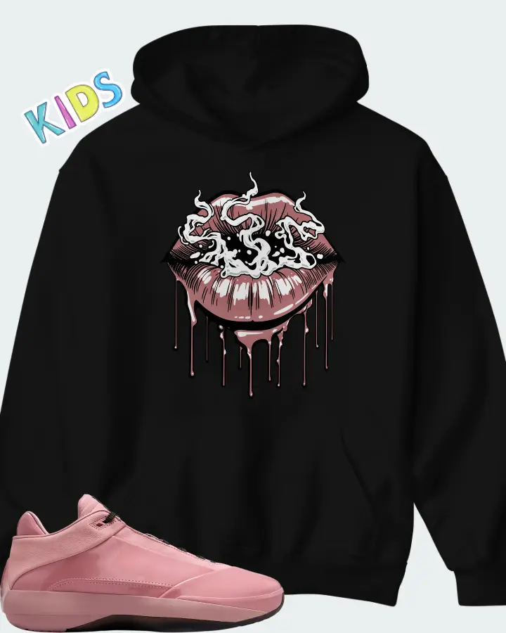 Air Jordan 40 Dusty Rose Matching Kid's Hoodie