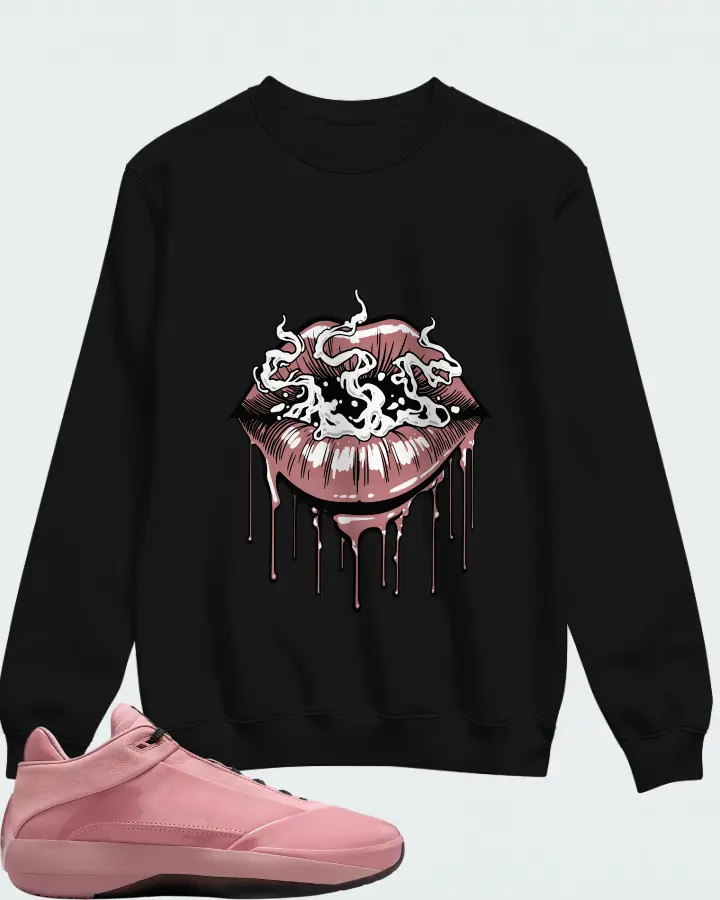 Air Jordan 40 Dusty Rose Matching Sweatshirt