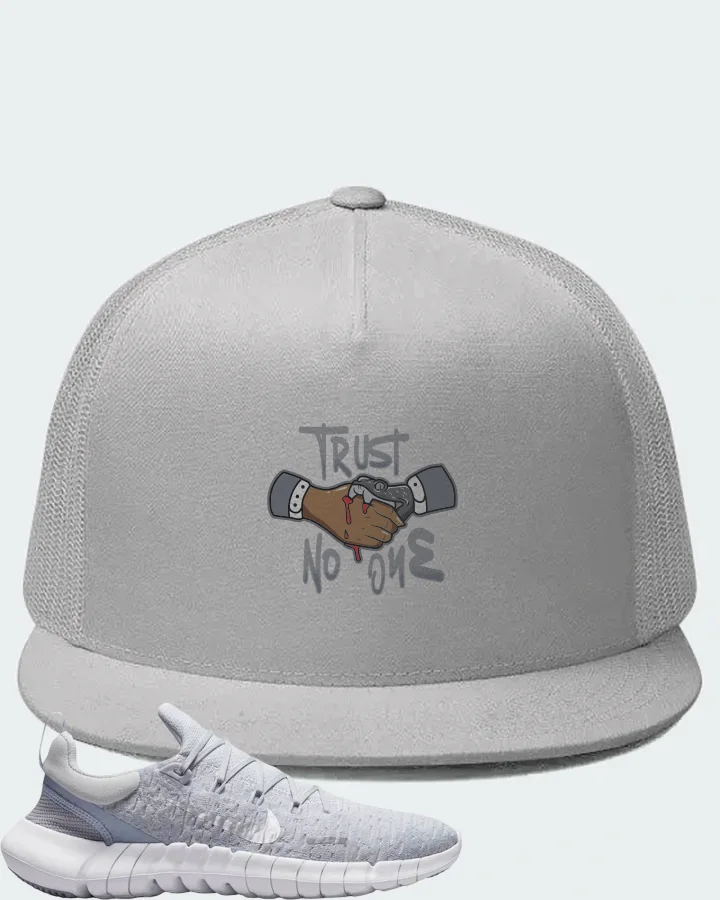 Nike Free Run 5.0 Sneaker Matching White Hat - Trust No One