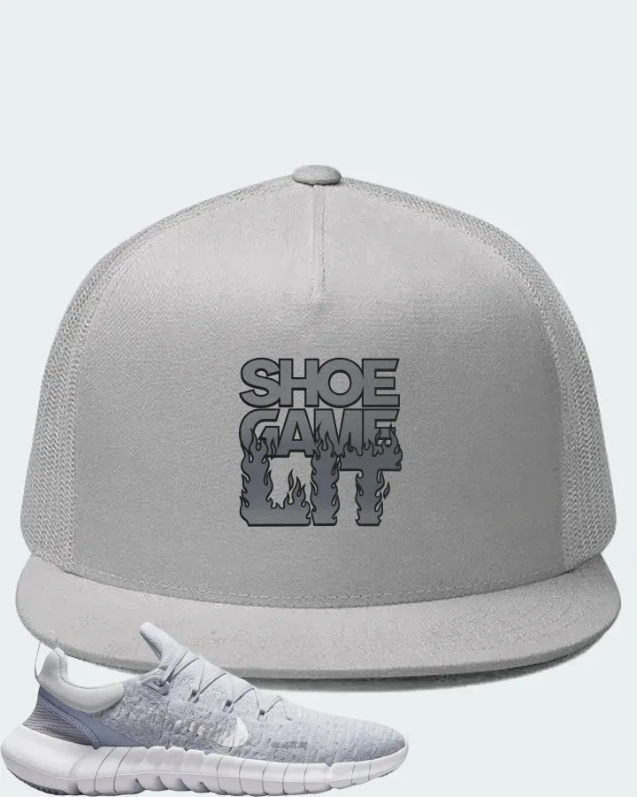 Nike Free Run 5.0 Sneaker Matching White Hat - Shoe Game Lit Refreshed