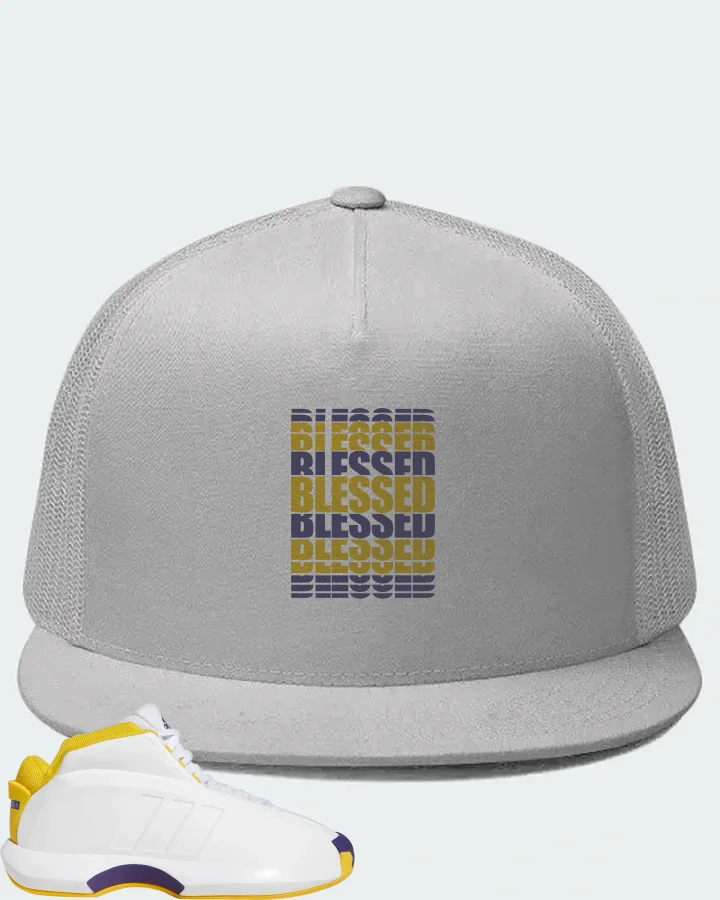 adidas Crazy 1 Sneaker Matching White Hat - BLESSED Many Times