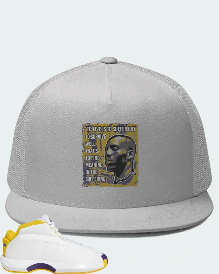 adidas Crazy 1 Sneaker Matching White Hat - DMX Suffer Quote