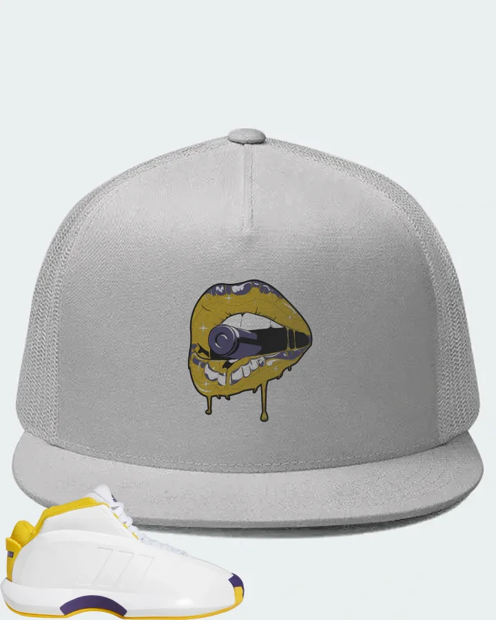 adidas Crazy 1 Sneaker Matching White Hat - Kiss of Death