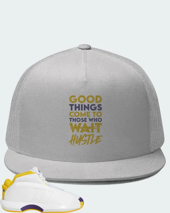 adidas Crazy 1 Sneaker Matching White Hat - Good Things Come