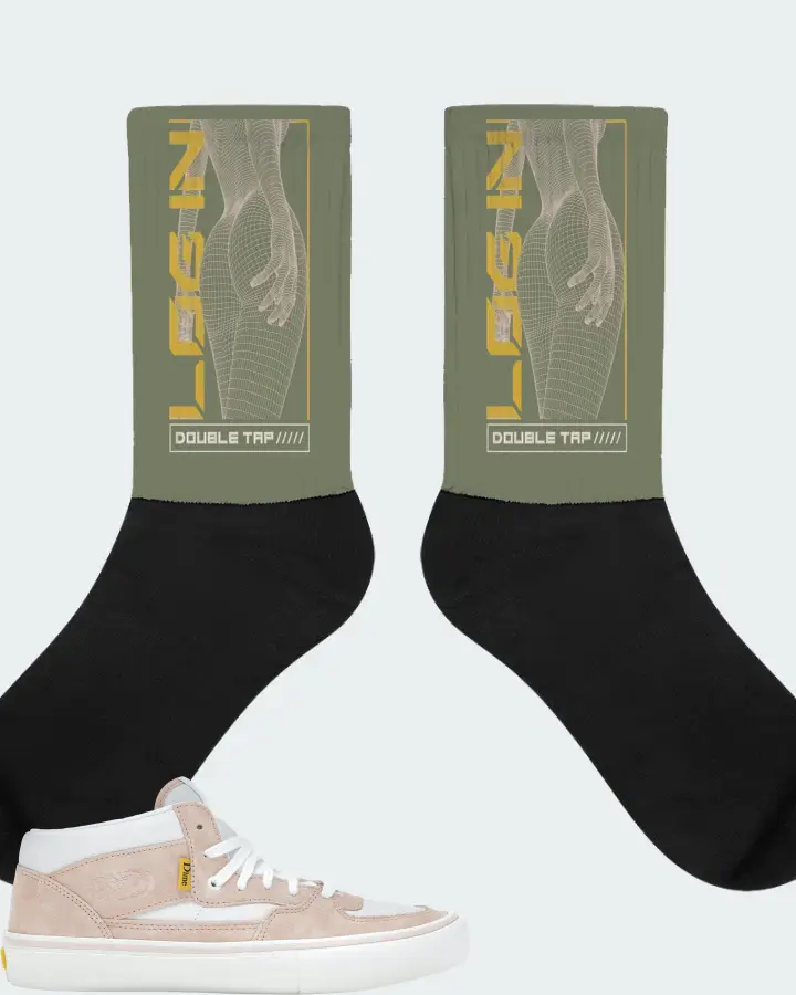 Socks in Olive