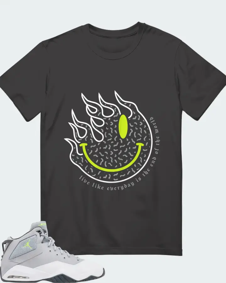 Air Jordan B'Loyal Wolf Grey Volt Matching T-Shirt