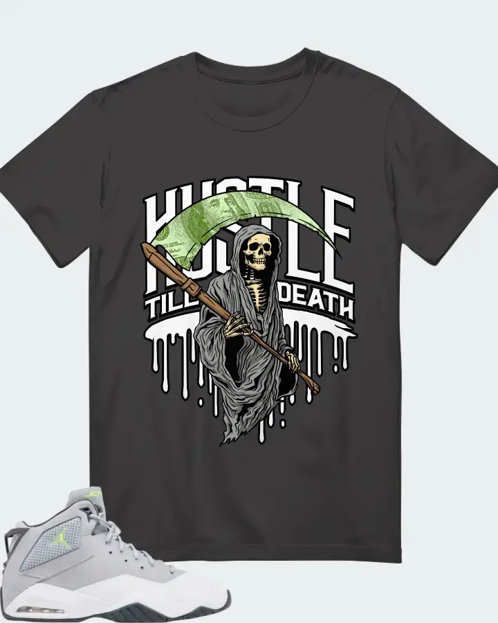 Air Jordan B'Loyal Wolf Grey Volt Matching T-Shirt