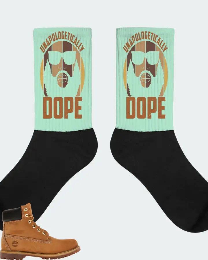 Timberland 6" Premium Waterproof Boot Sneaker Matching Mint Socks - UNAPOLOGETICALLY DOPE Man