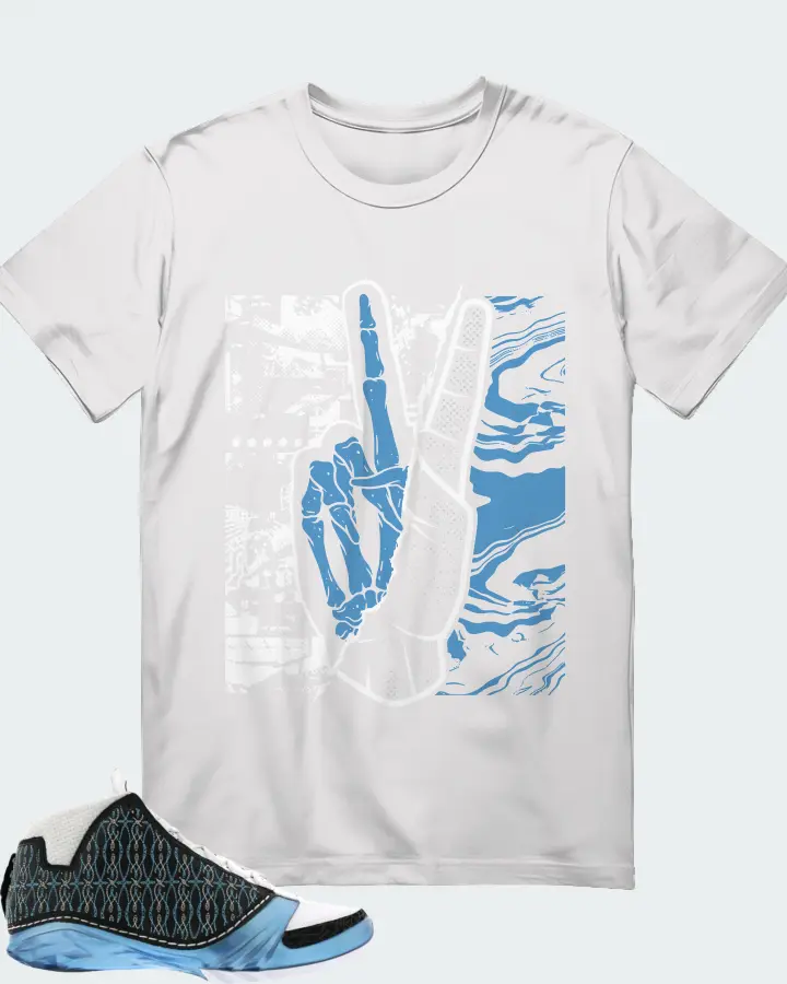 Jordan 23 Sneaker Matching White T-Shirt - Peace of mind