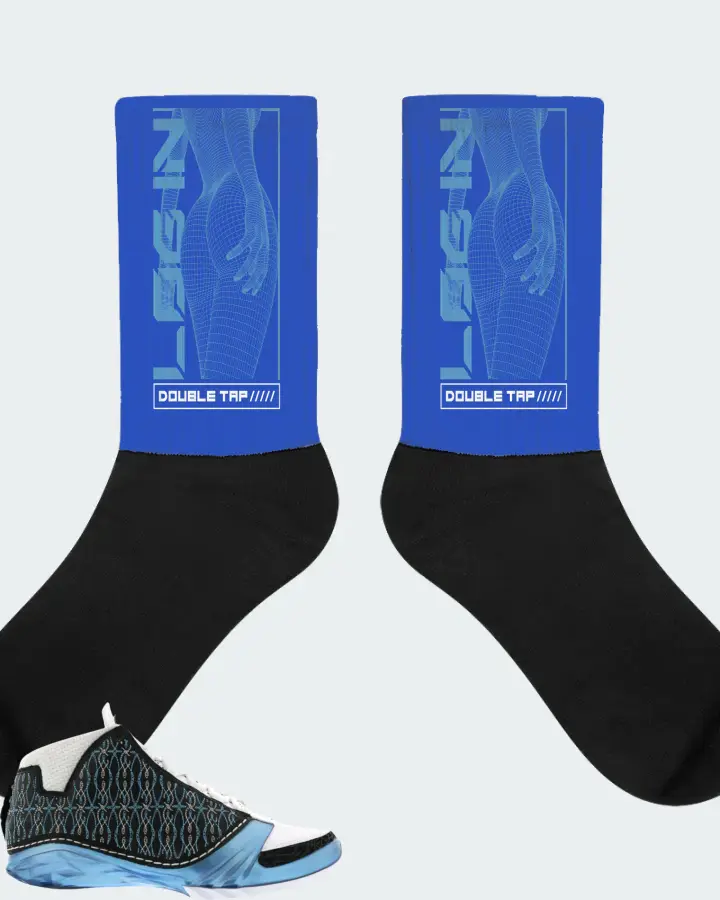 Socks in Royal Blue