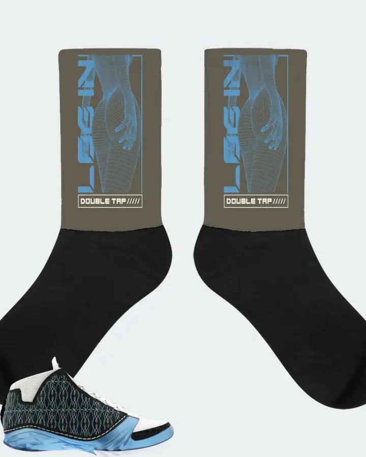Socks in Army Green