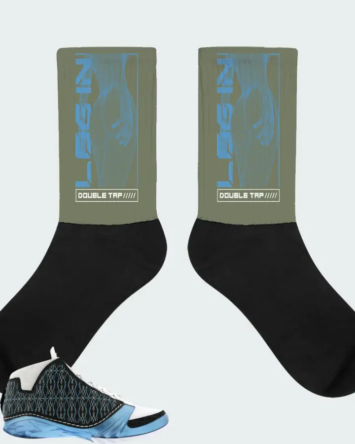 Socks in Olive