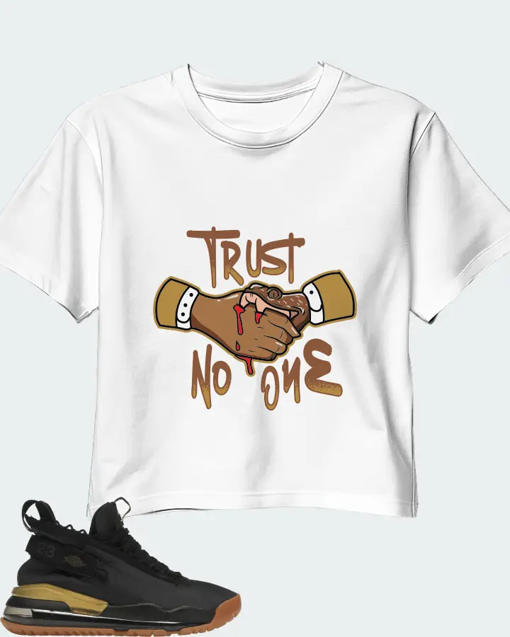 Jordan Proto Max 720 Sneaker Matching White Crop Top - Trust No One