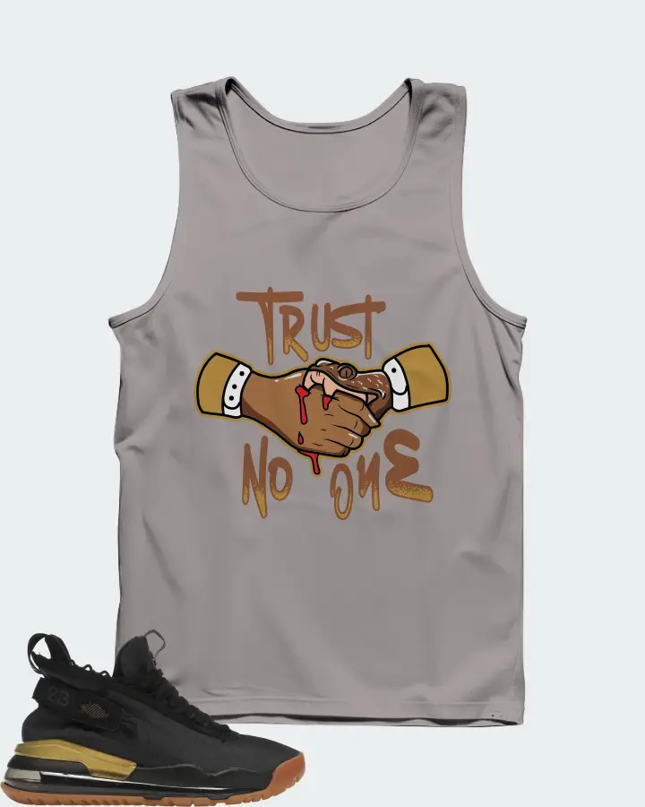 Jordan Proto Max 720 Sneaker Matching Grey Tank Top - Trust No One